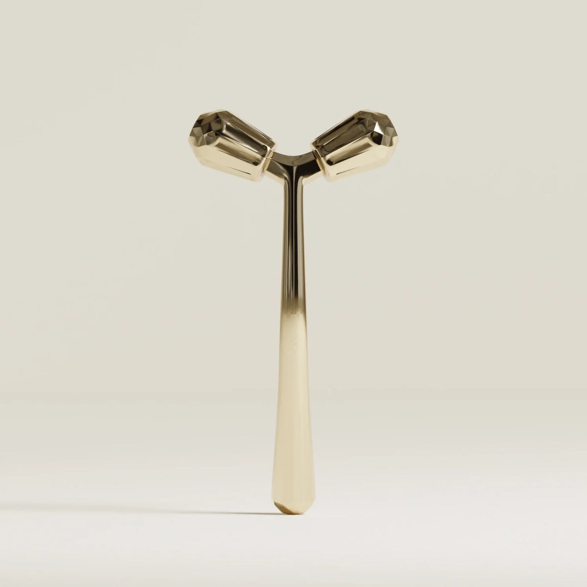 Roller massant et drainant pour le visage